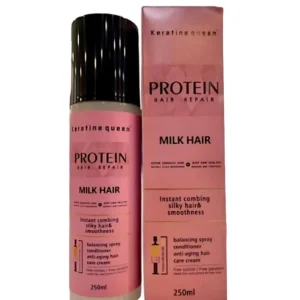 اسپری مو محافظت کننده کراتین کوئین مدل Milk Hair