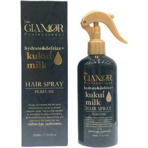 اسپری مو شیر نارگیل گلامور حجم ۳۰۰ میلی‌لیتر (glamor kukui milk hair spray)